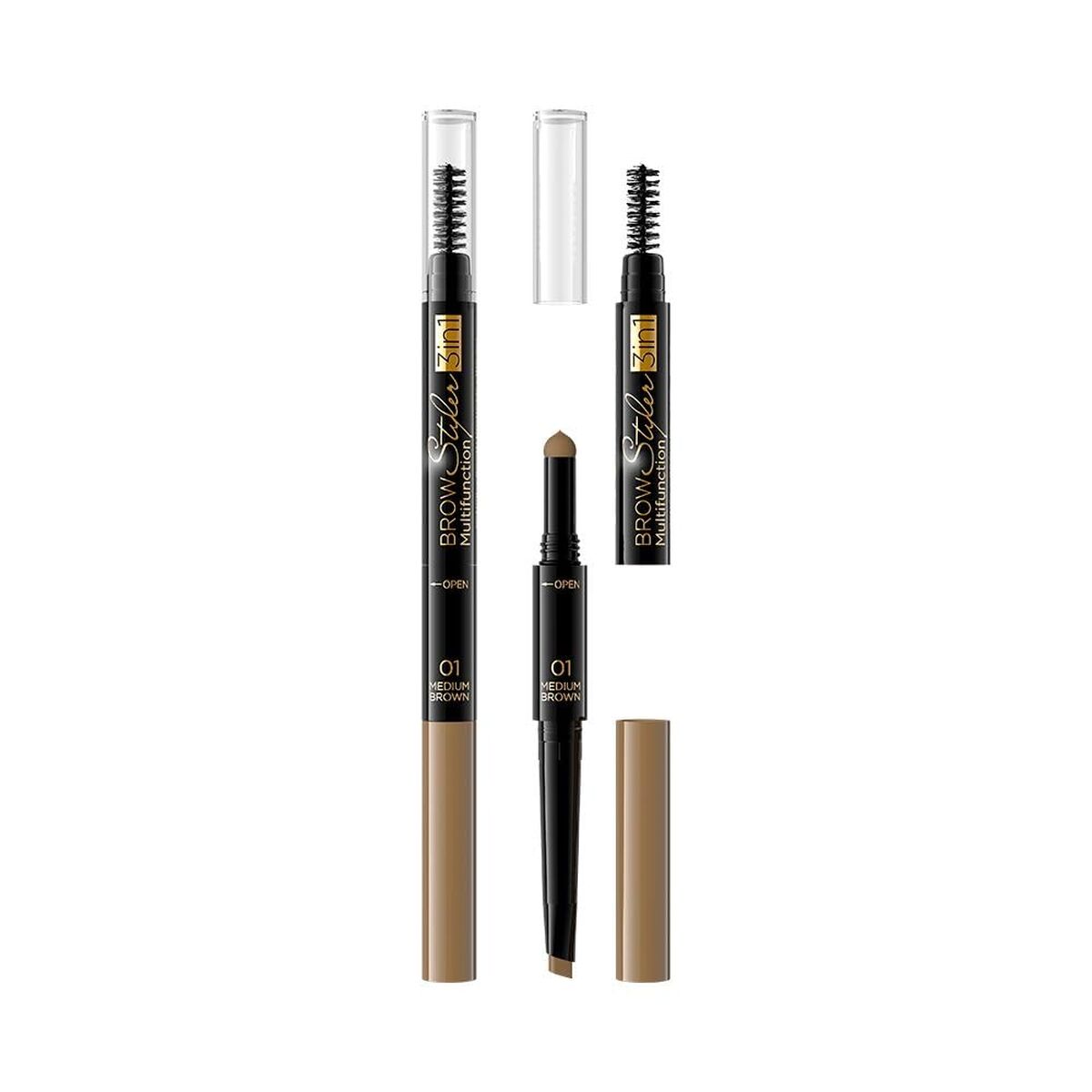 Lápiz de Cejas Eveline Medium Brown