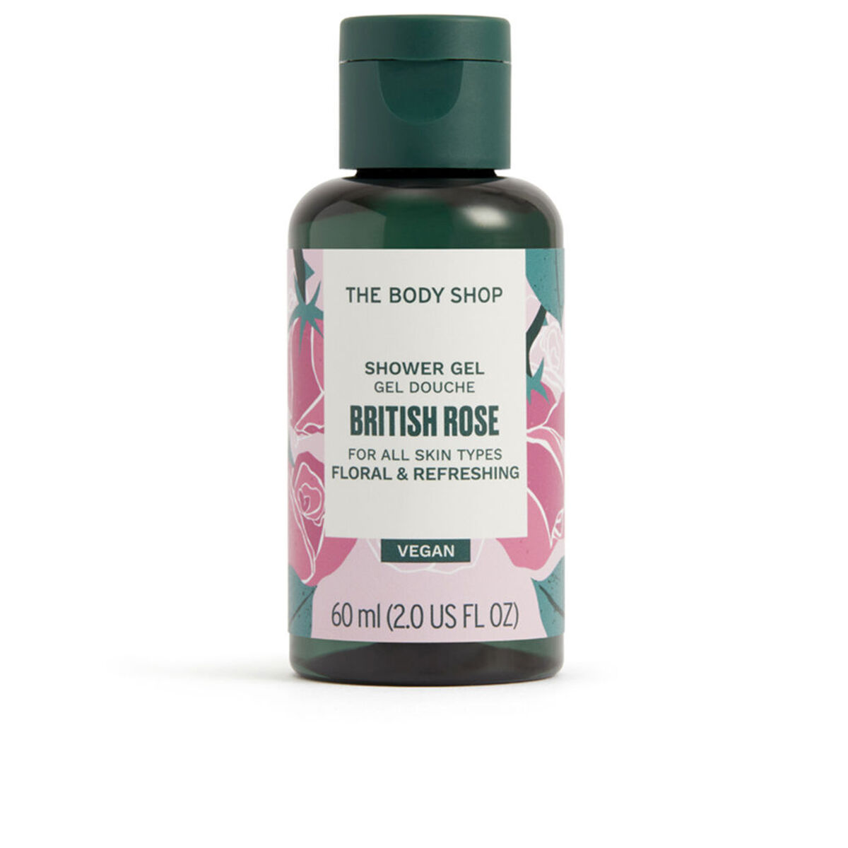 Gel de Ducha The Body Shop BRITISH ROSE 60 ml