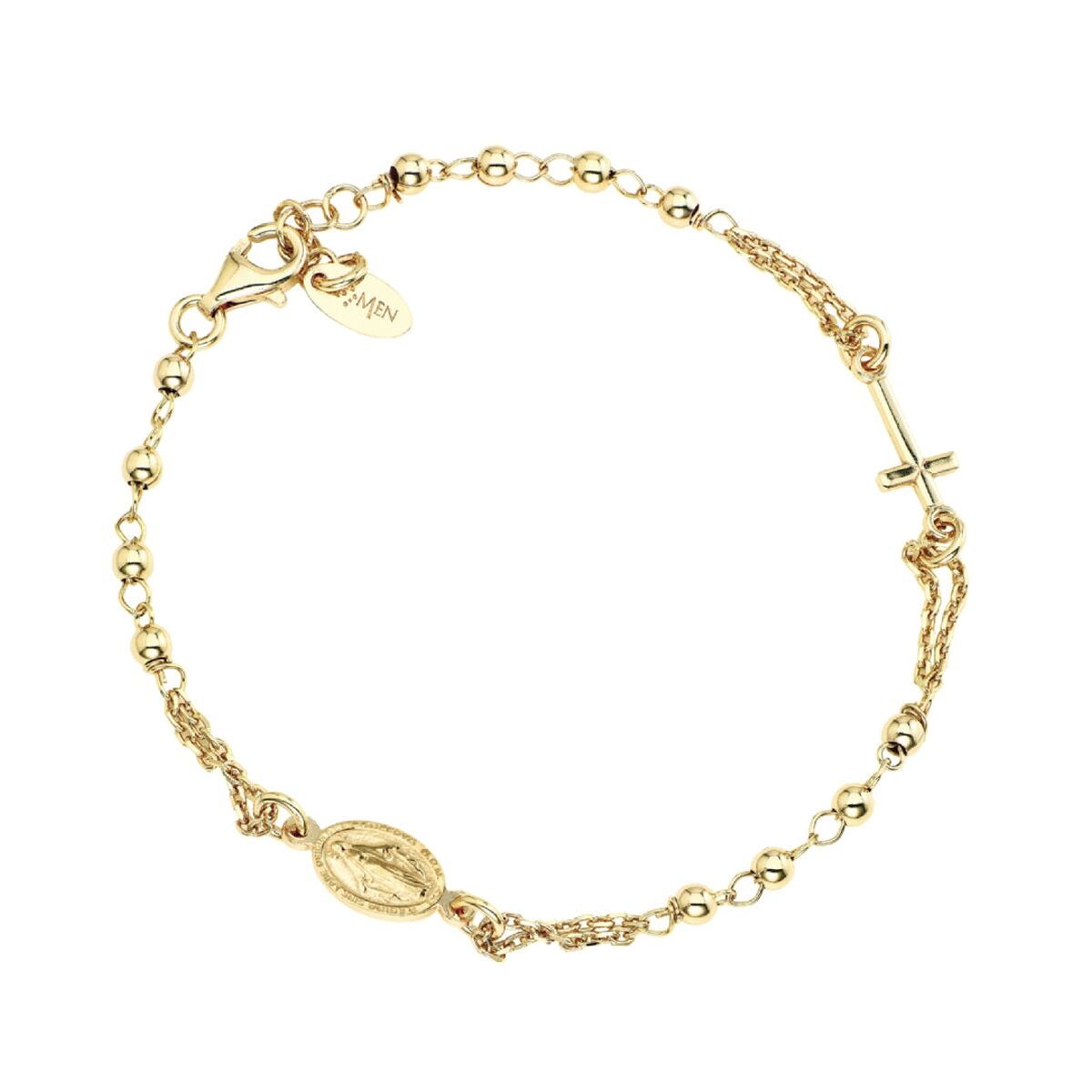 Pulsera Mujer Amen BRO20G3 Dorado