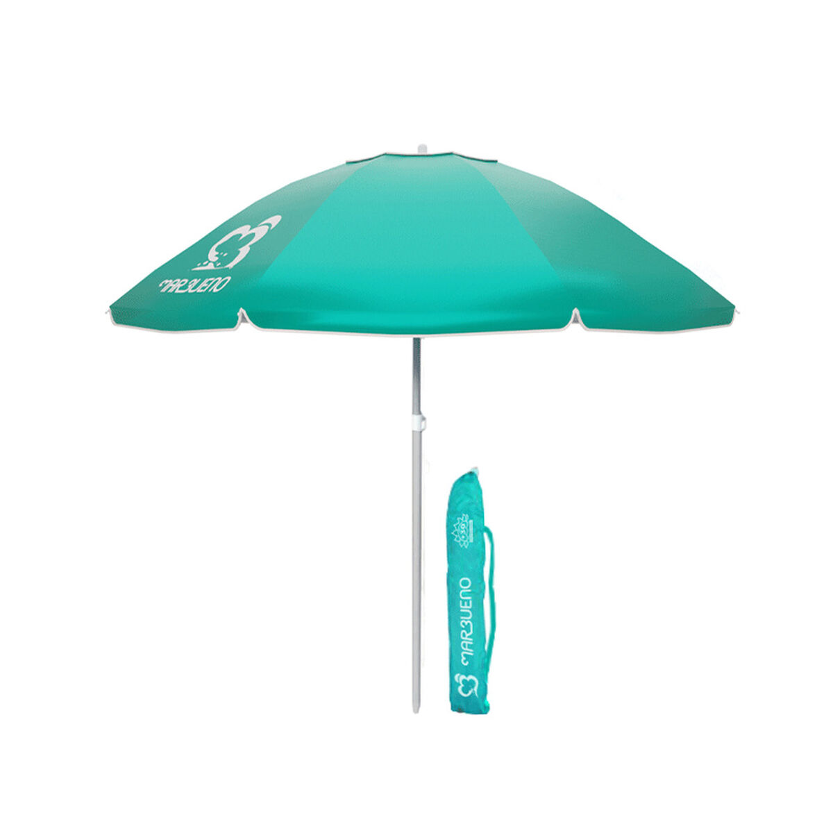 Sombrilla de playa Marbueno Verde Claro 200 cm