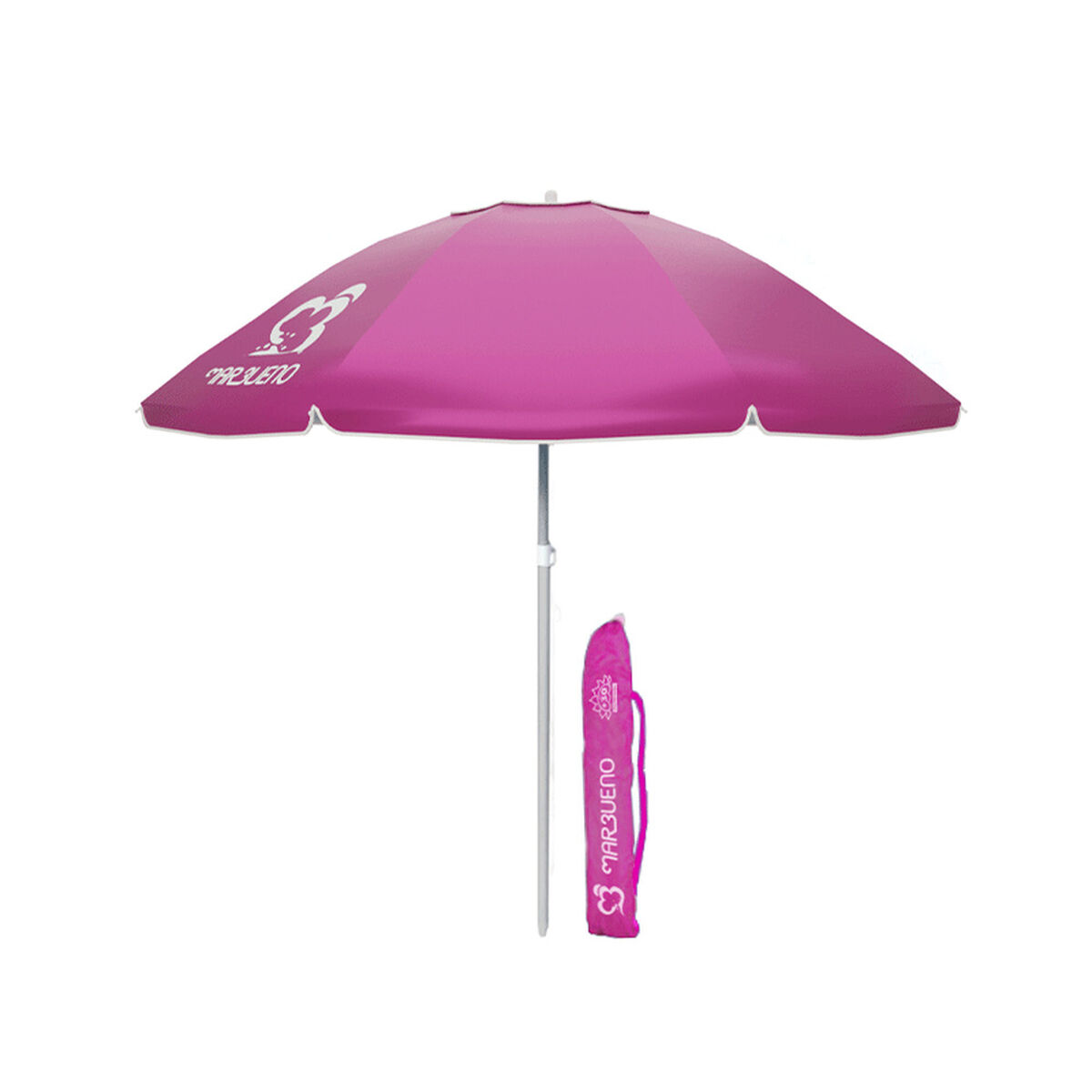 Sombrilla de playa Marbueno Rosa 220 cm