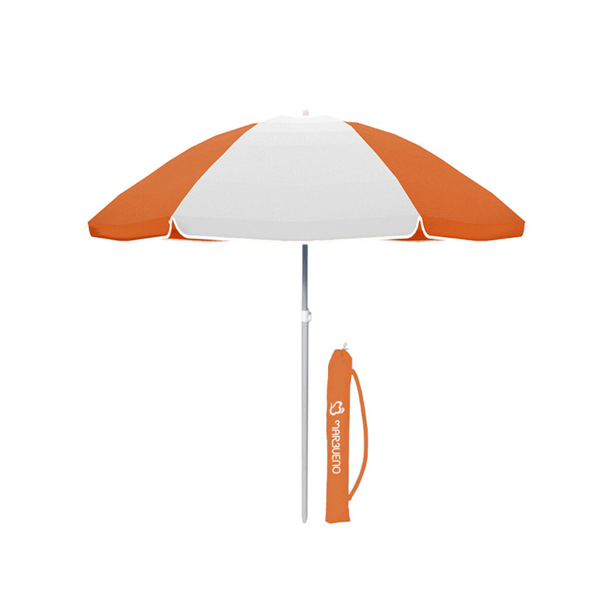 Sombrilla de playa Marbueno Naranja Ø 180 cm