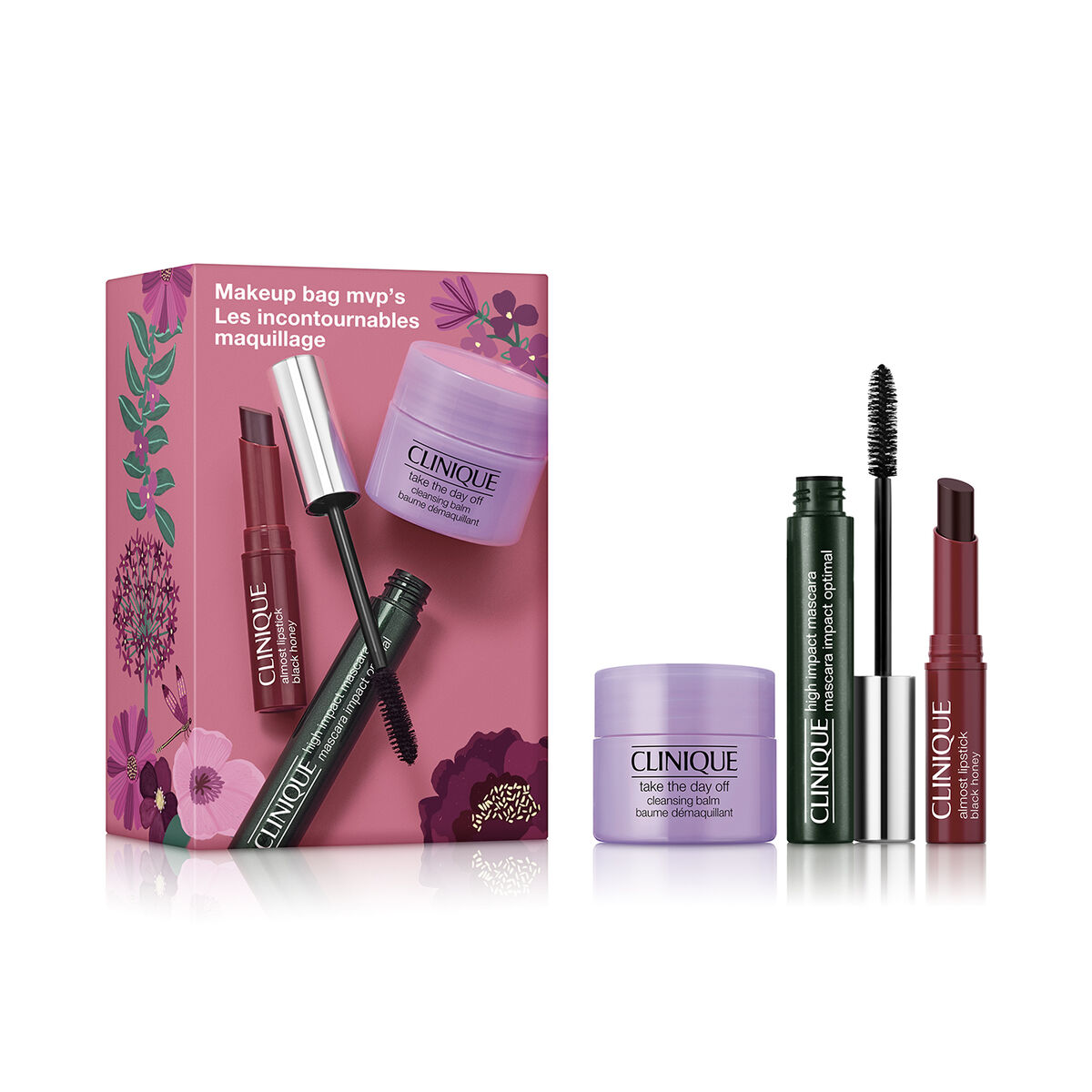 Set de Maquillaje Clinique HIGH IMPACT 3 Piezas