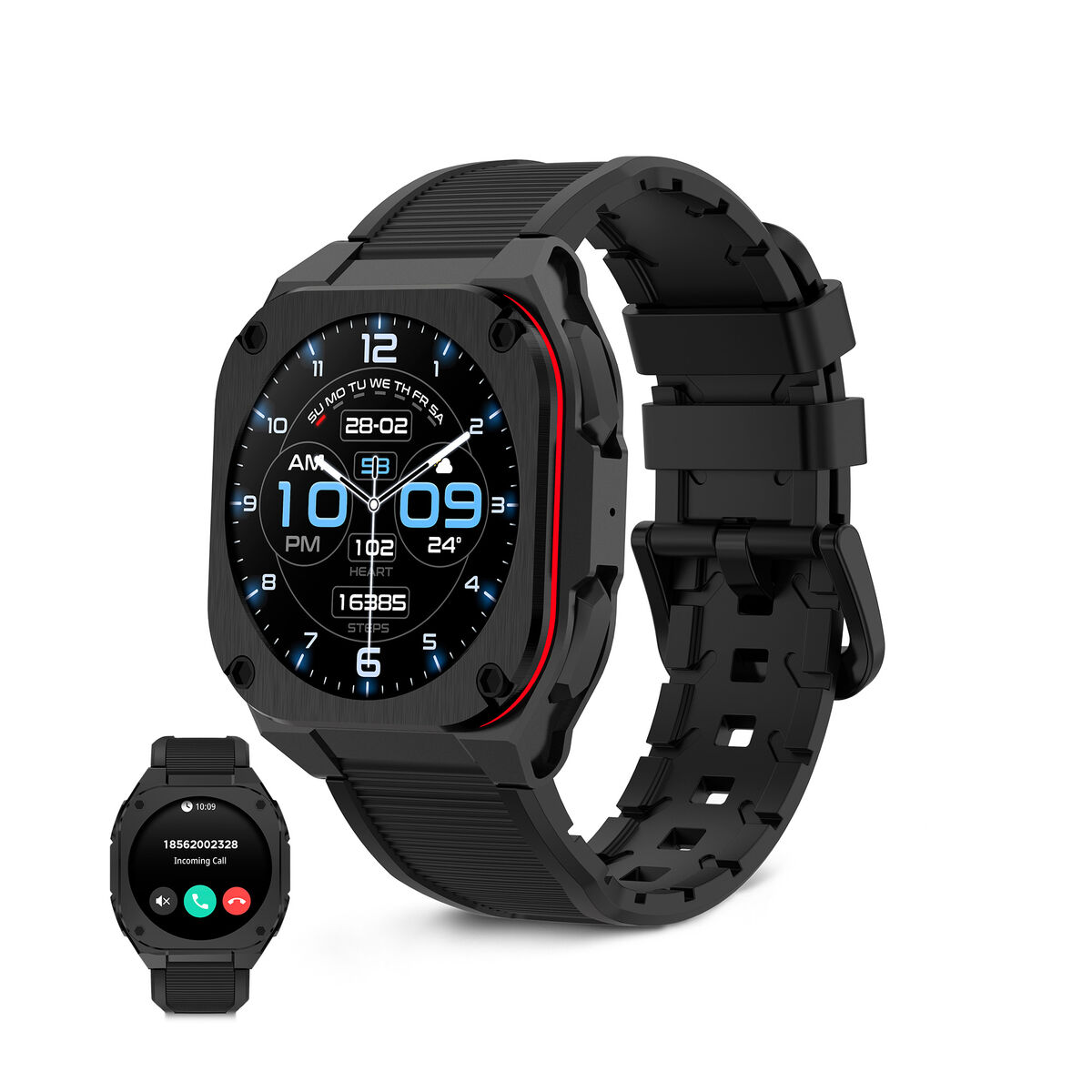 Smartwatch KSIX Negro