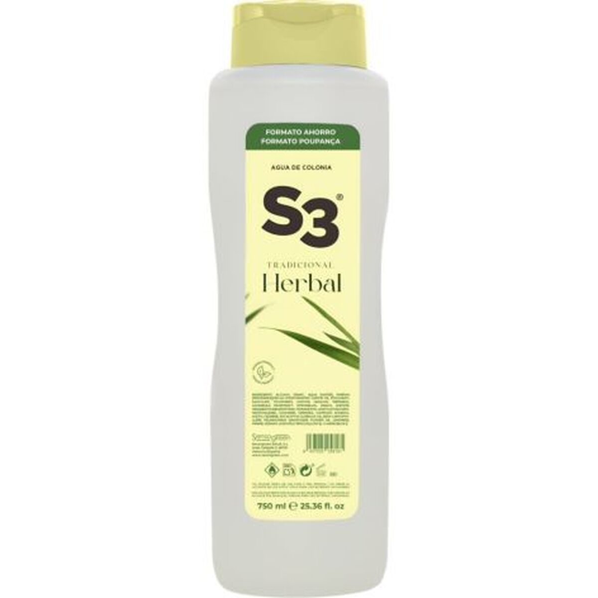 Perfume Unisex S3 Herbal EDC 750 ml