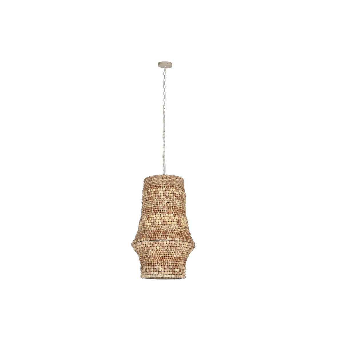 Lámpara de Techo Home ESPRIT Natural Madera Hierro 50 W 50 x 50 x 78 cm