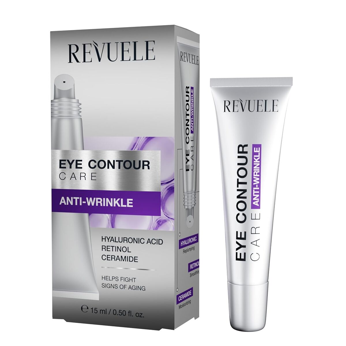 Crema para el Contorno de Ojos Revuele 15 ml