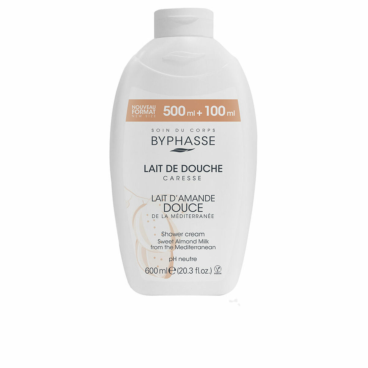 Crema de Ducha Byphasse Sweet Almond Milk 600 ml