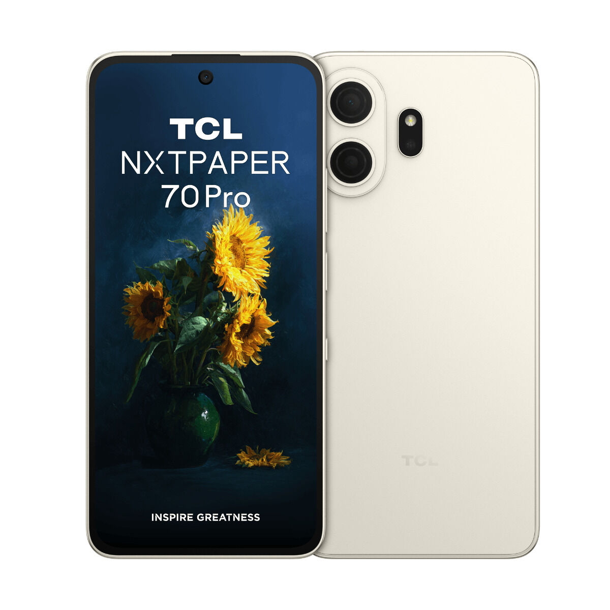 Smartphone TCL 70 PRO NXTPAPER 8+256GB 5G NEBULA GOLD T807D1-2BLCA112 6,9" Octa Core Mediatek Dimensity 7300 8 GB RAM 256 GB Oro