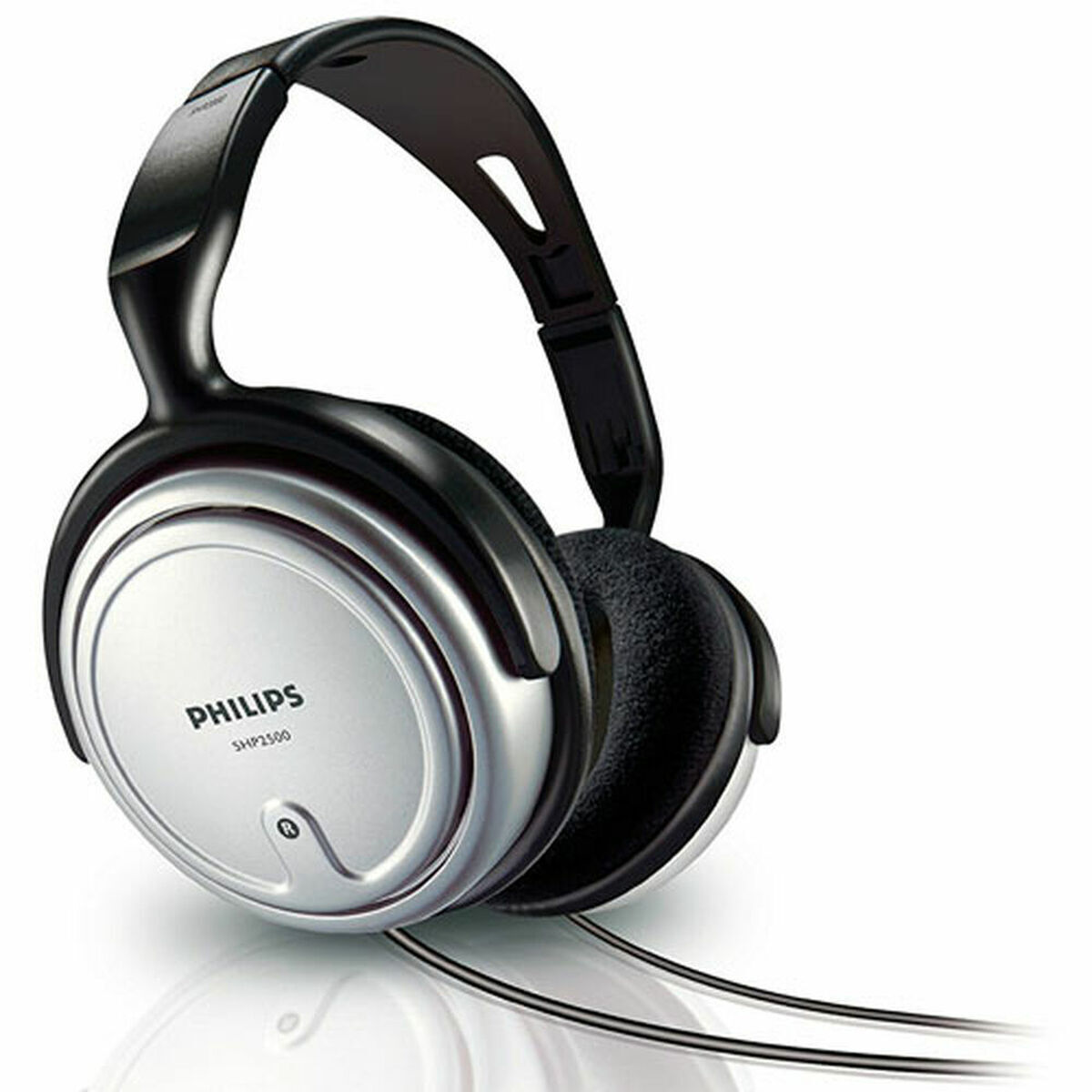 Auriculares con Micrófono Philips SHP2500/37 Negro Gris Con cable