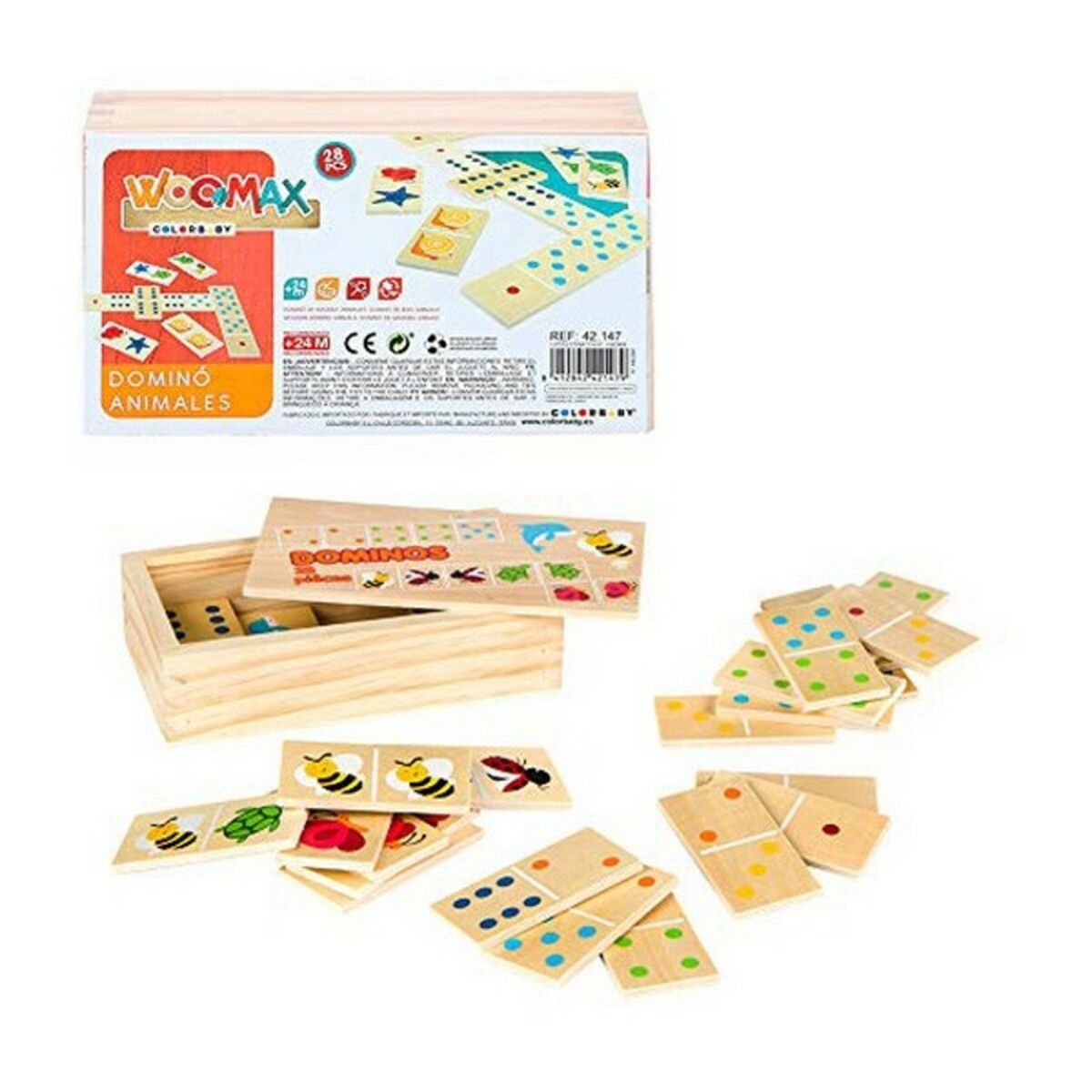Dominó Woomax 42147 28 pcs