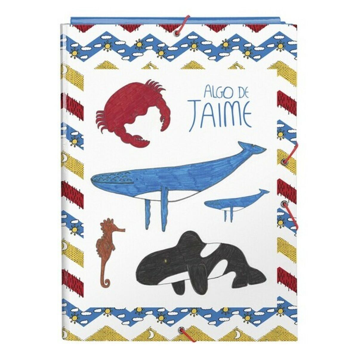 Carpeta Algo de Jaime Multicolor A4