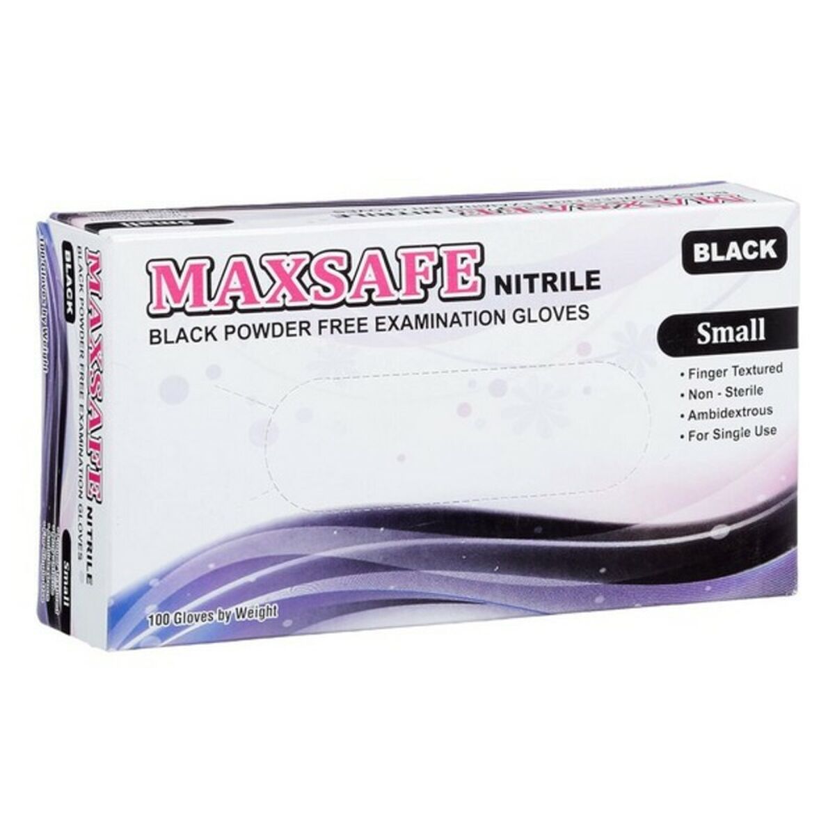 Guantes Desechables Maxsafe BF-5903002203774_Vendor Talla S Nitrilo (100 pcs)