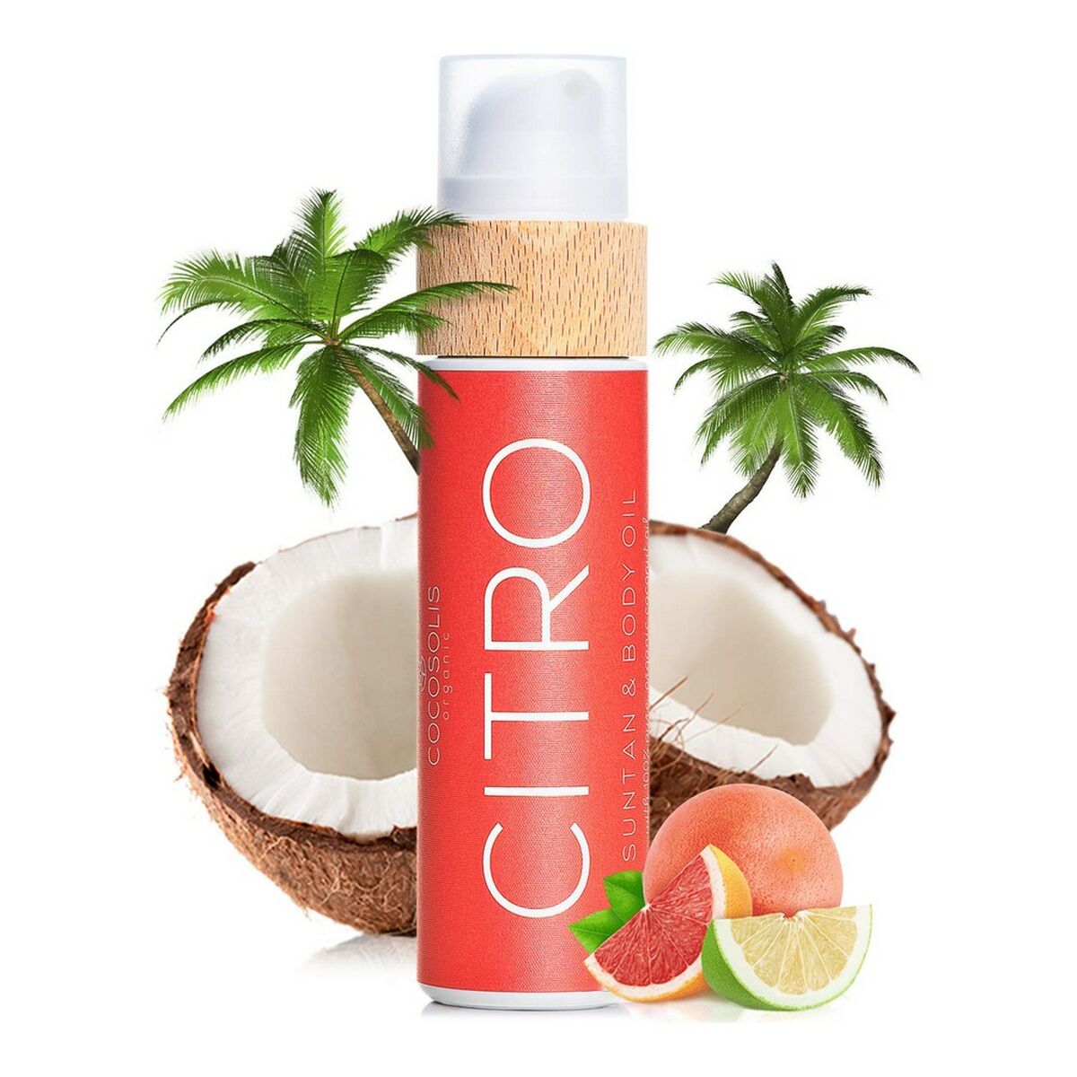 Aceite Bronceador Cocosolis Citro 110 ml Cítrico
