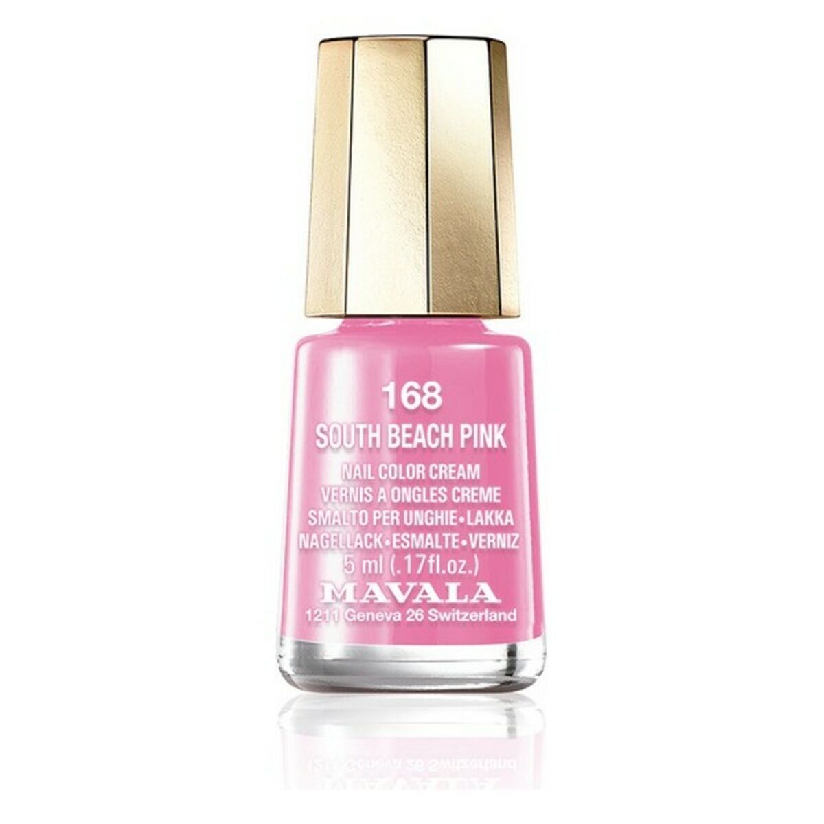 Esmalte de uñas Mavala 22902 168-south beach pink 5 ml