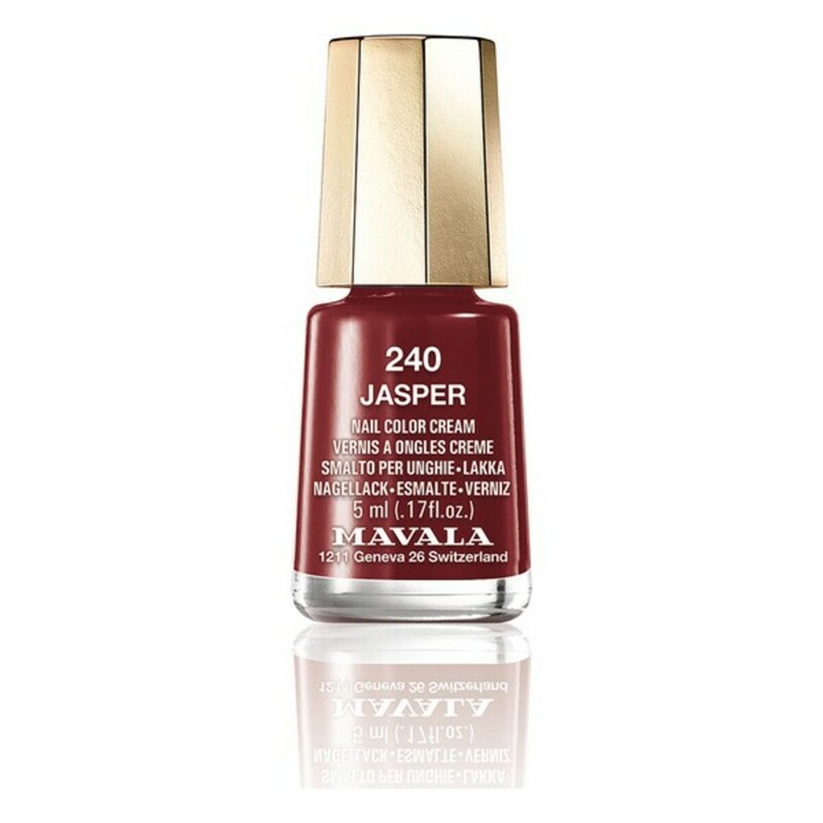 Esmalte de uñas Mavala 650240 5 ml Rojo Oscuro