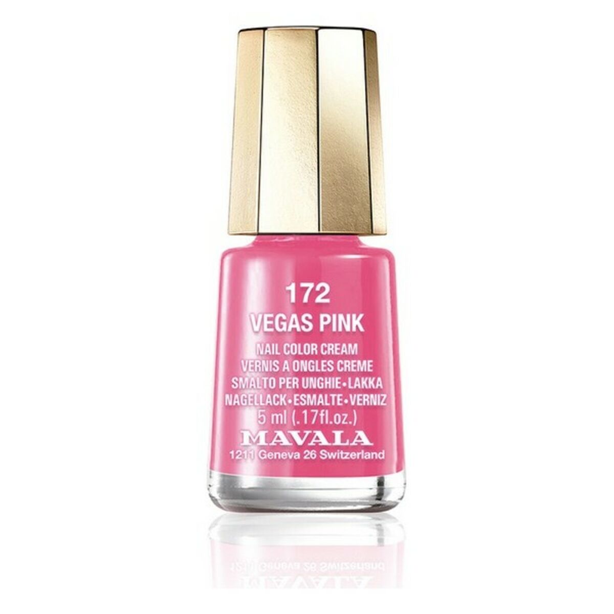Esmalte de uñas Mavala 3414 172-vegas pink 5 ml