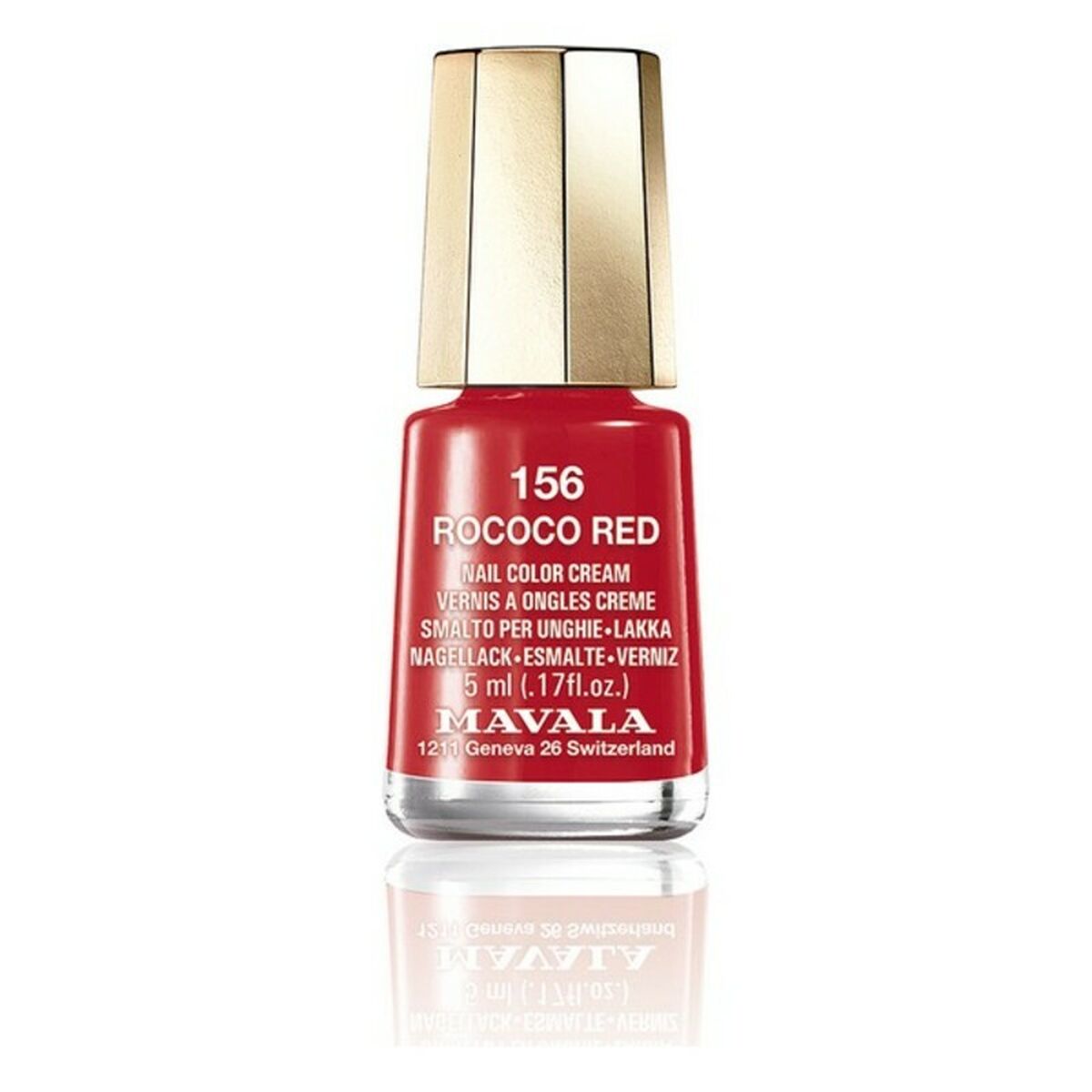 Esmalte de uñas Mavala 36884 156-rococo red 5 ml