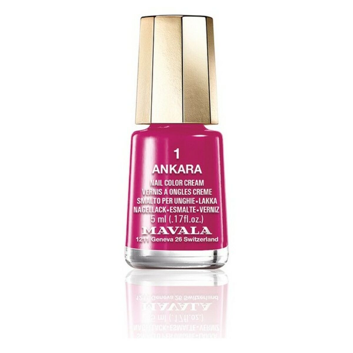 Esmalte de uñas Mavala 28919 Nº 1 Ankara 5 ml