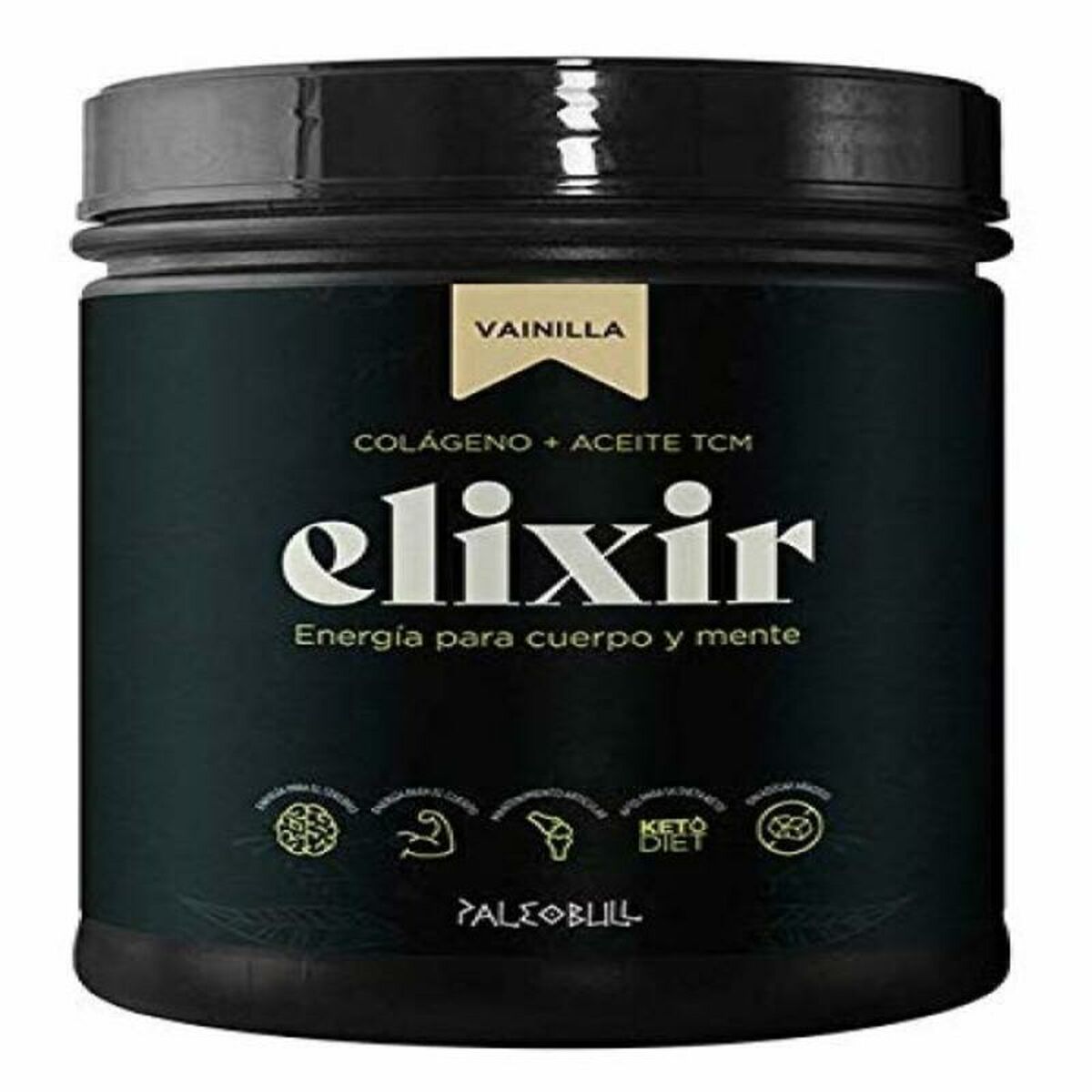 Complemento Alimenticio Paleobull Elixir Vainilla