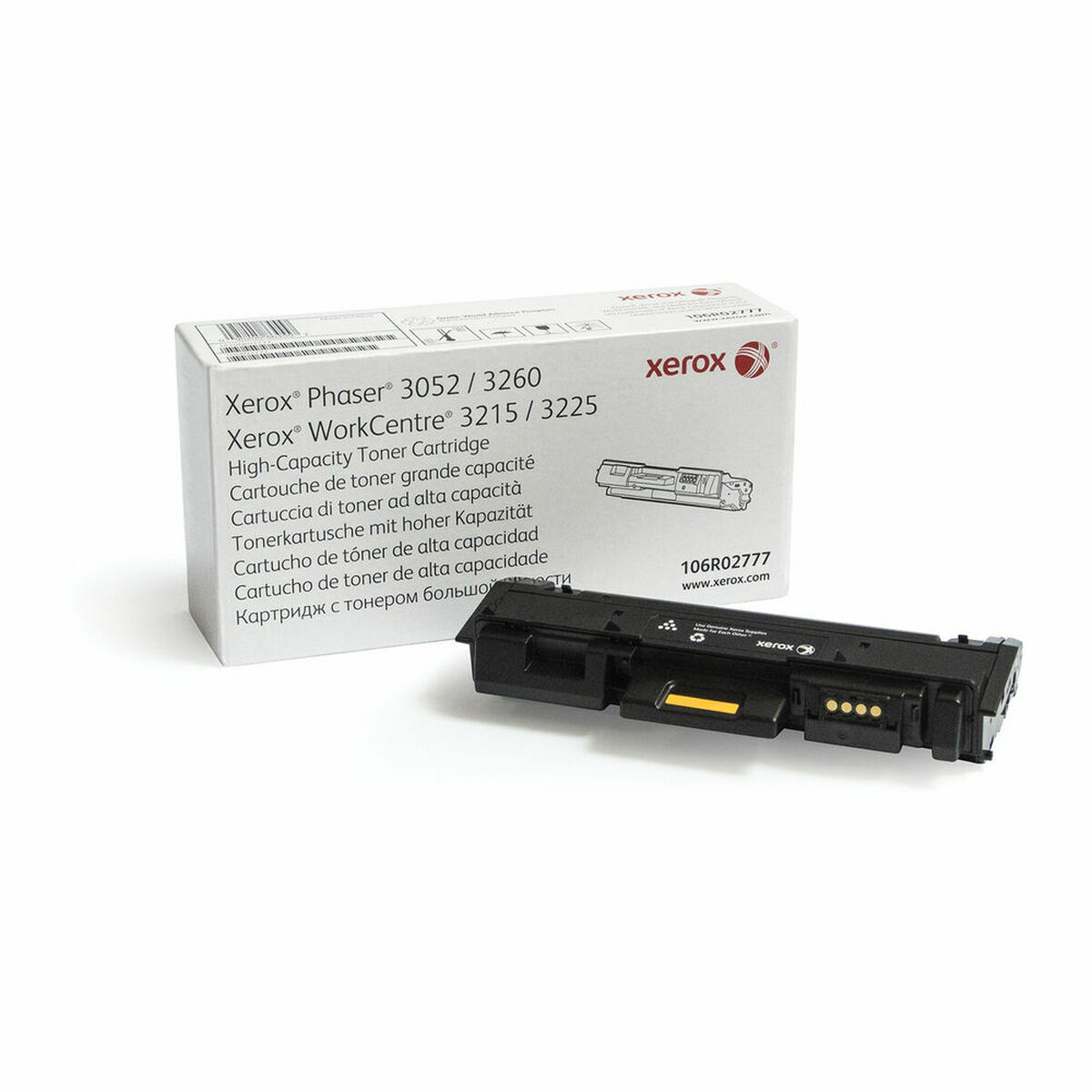 Tóner Xerox 106R02777 Negro