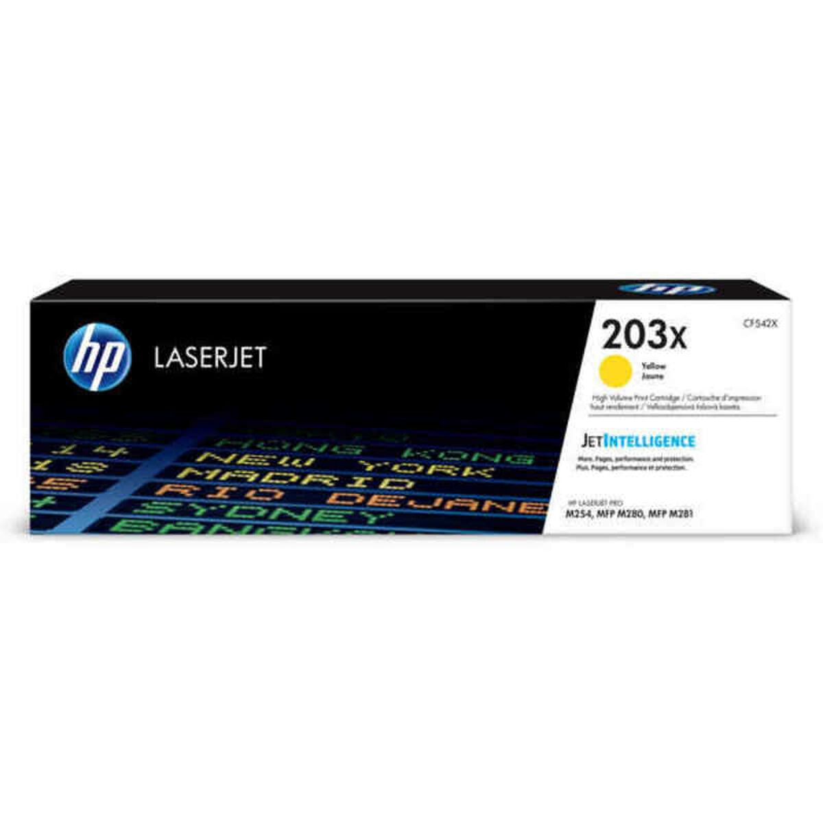 Tóner HP 203X Amarillo (1 unidad)