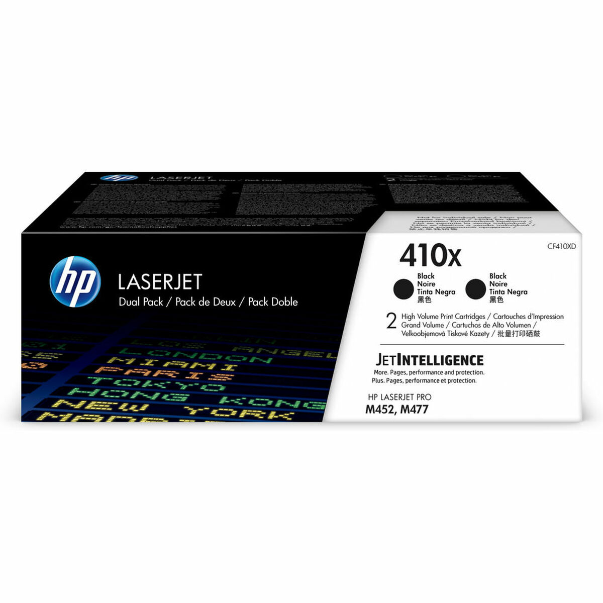 Tóner HP CF410XD Tóner Negro