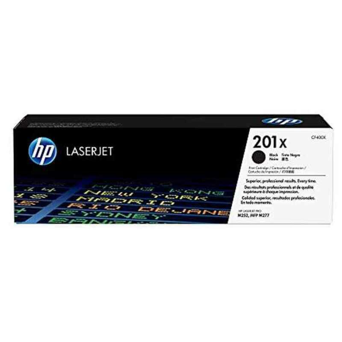 Tóner HP 201X Negro Tóner