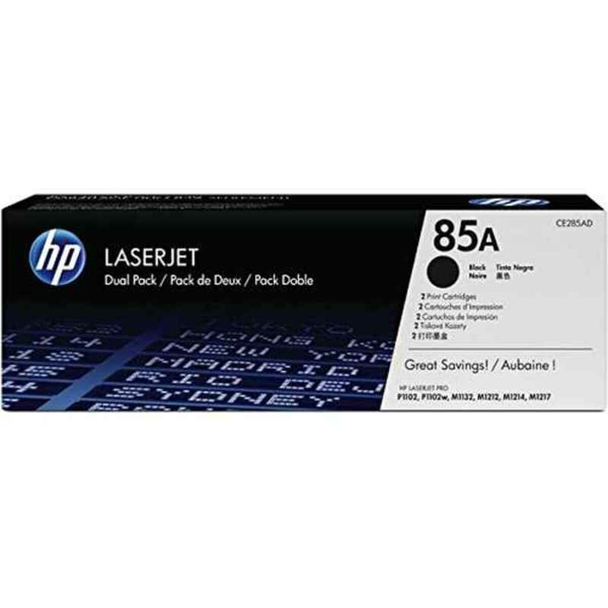 Tóner HP 85A Negro Tóner
