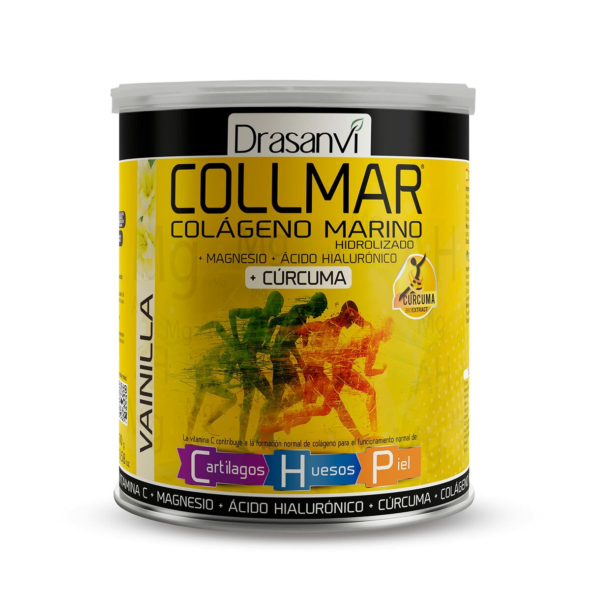 Colágeno marino hidrolizado Drasanvi Collmar 300 g Cúrcuma