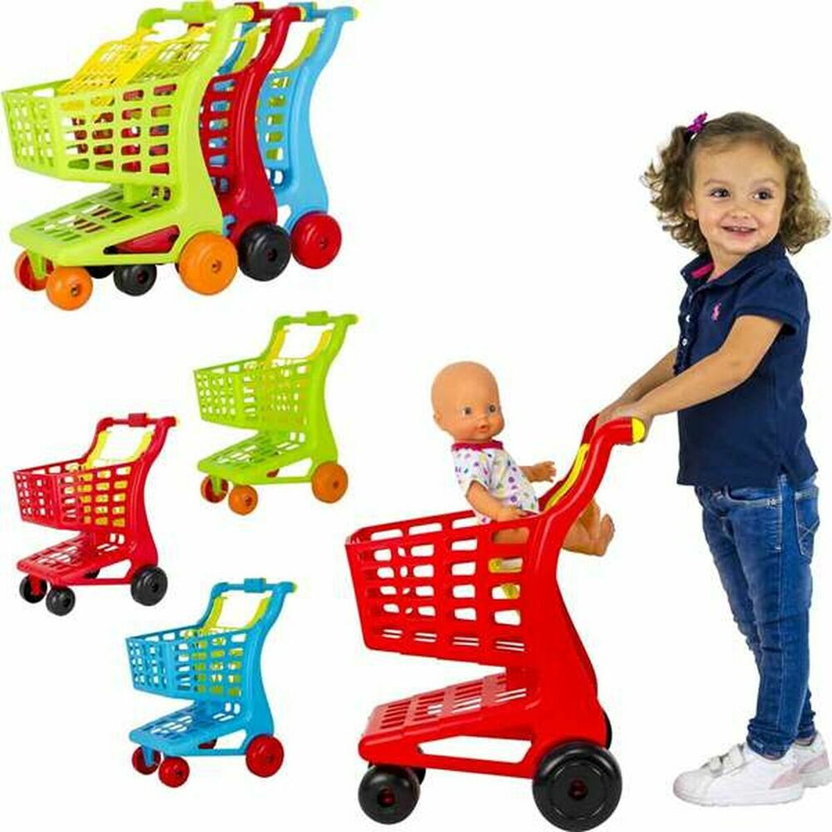 Carro de Compra Supermarket VIC00099 43 x 34 x 53,5 cm