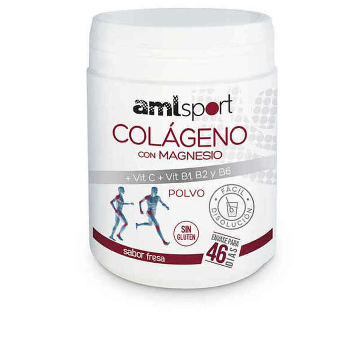Colágeno Amlsport Colágeno Con Magnesio C 350 g Colágeno Magnesio Vitamina C Polvos