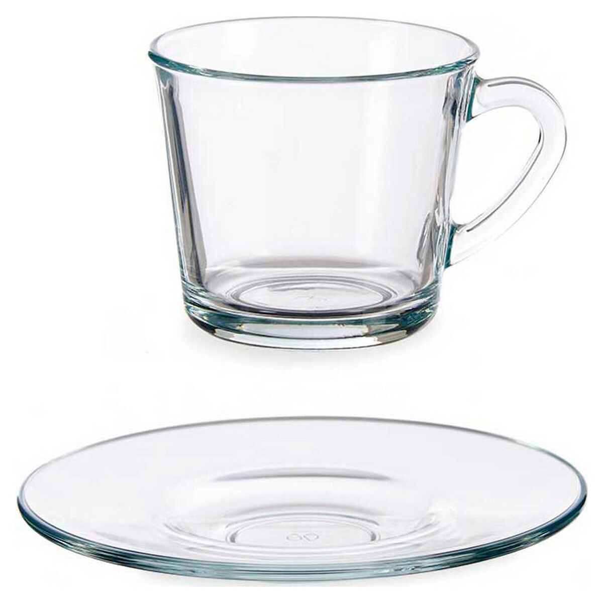 Juego de Café Pasabahce Basic Transparente Vidrio 190 ml
