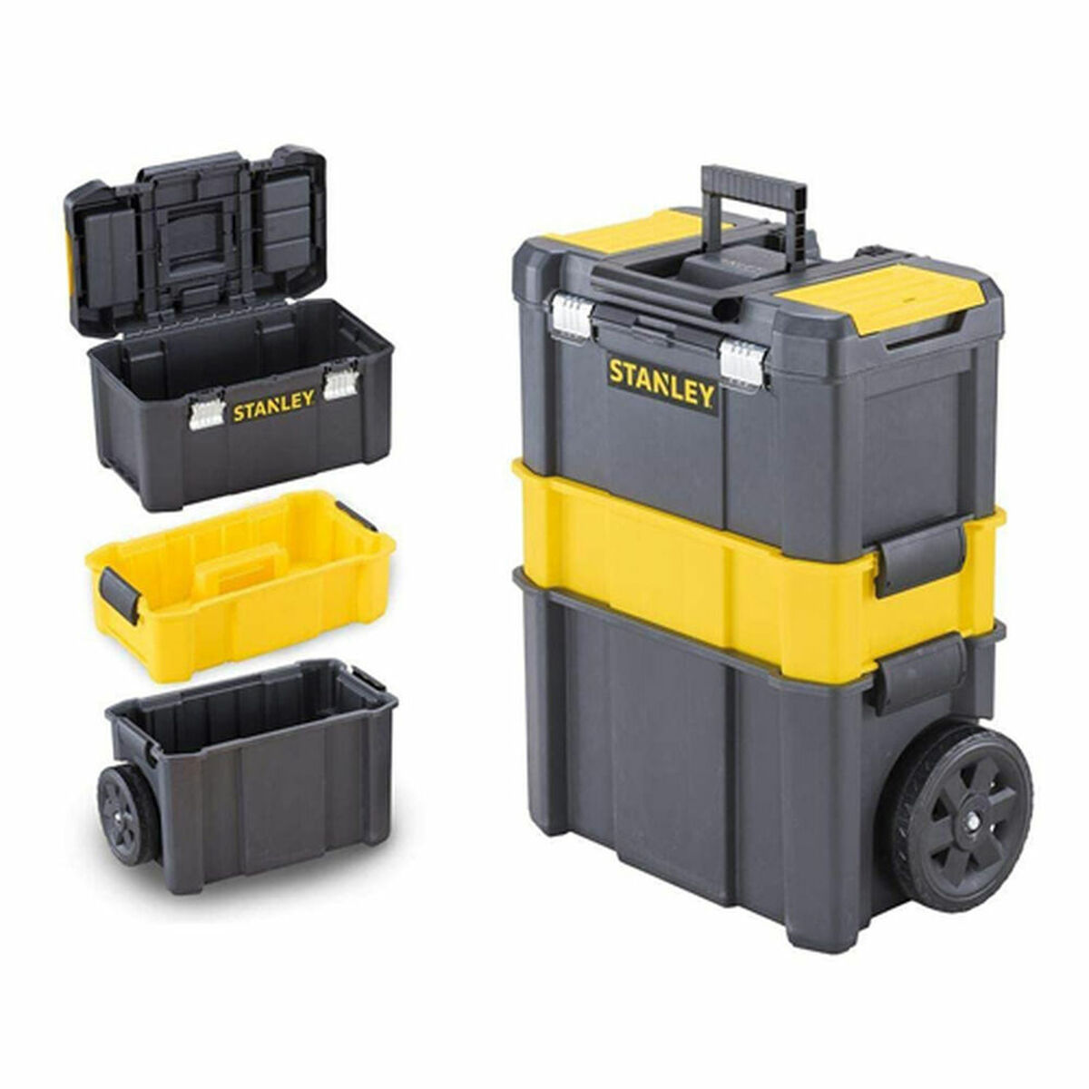 Carro de herramientas Stanley Plástico Caja de Herramientas