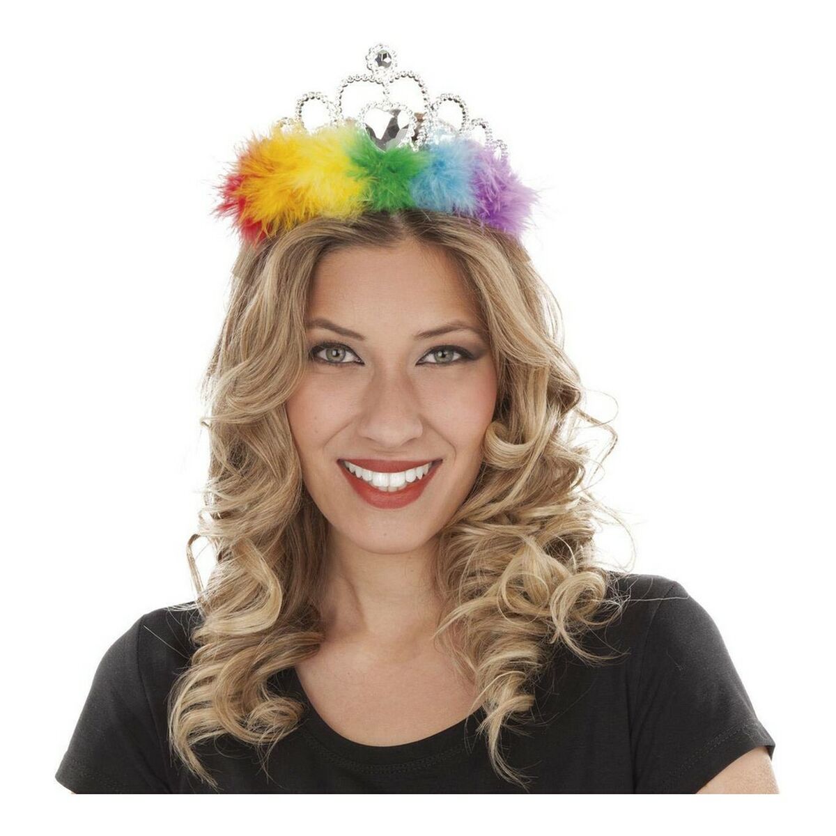 Diadema My Other Me Pride Multicolor Arcoíris Corona S