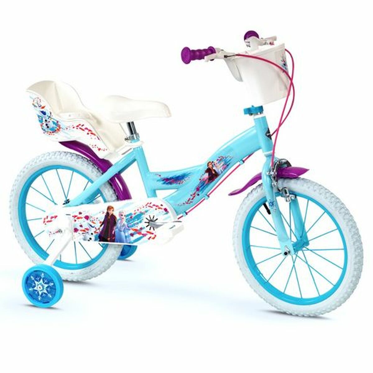 Bicicleta Infantil Frozen 16" Azul
