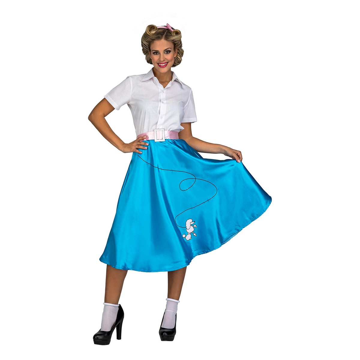Disfraz para Adultos My Other Me Pink LAdy Azul M/L