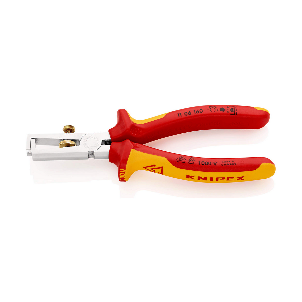 Alicates pelacables Knipex 11 06 160 57 x 19 x 160 mm Pelacables