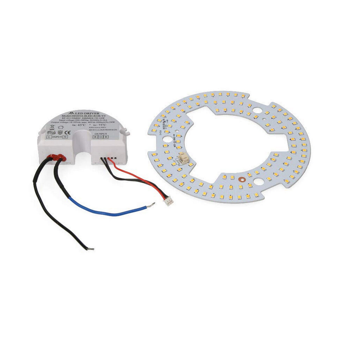 Luz LED EDM 00192 33808,33809,33810,33811,33812, 33814 Accesorios para ventiladores de techo