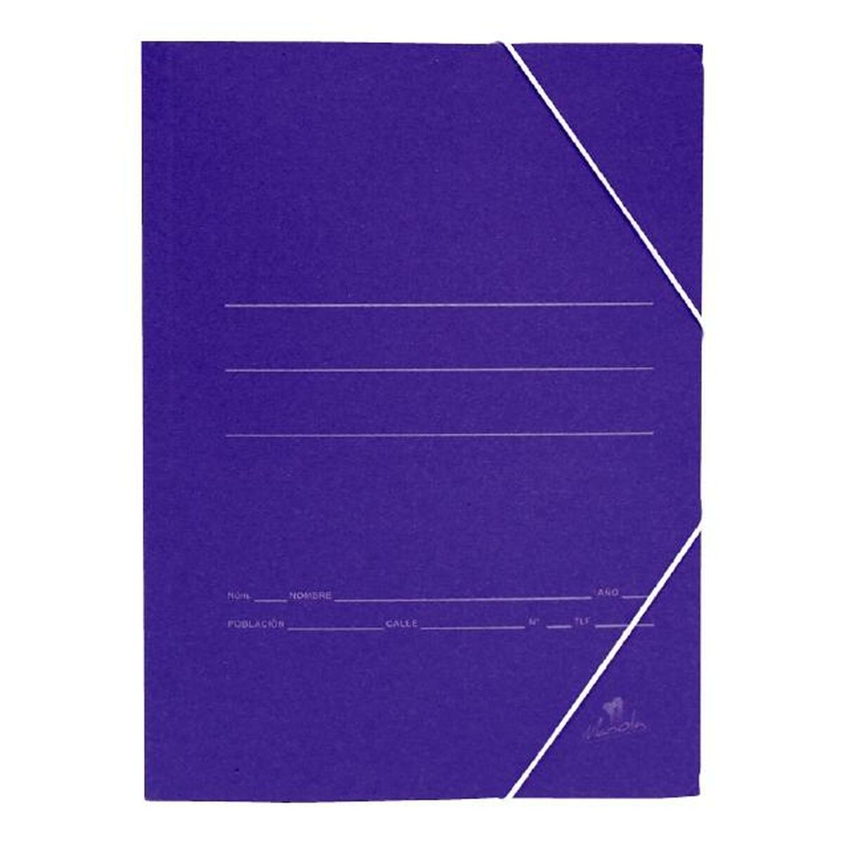 Carpeta Mariola Azul Folio