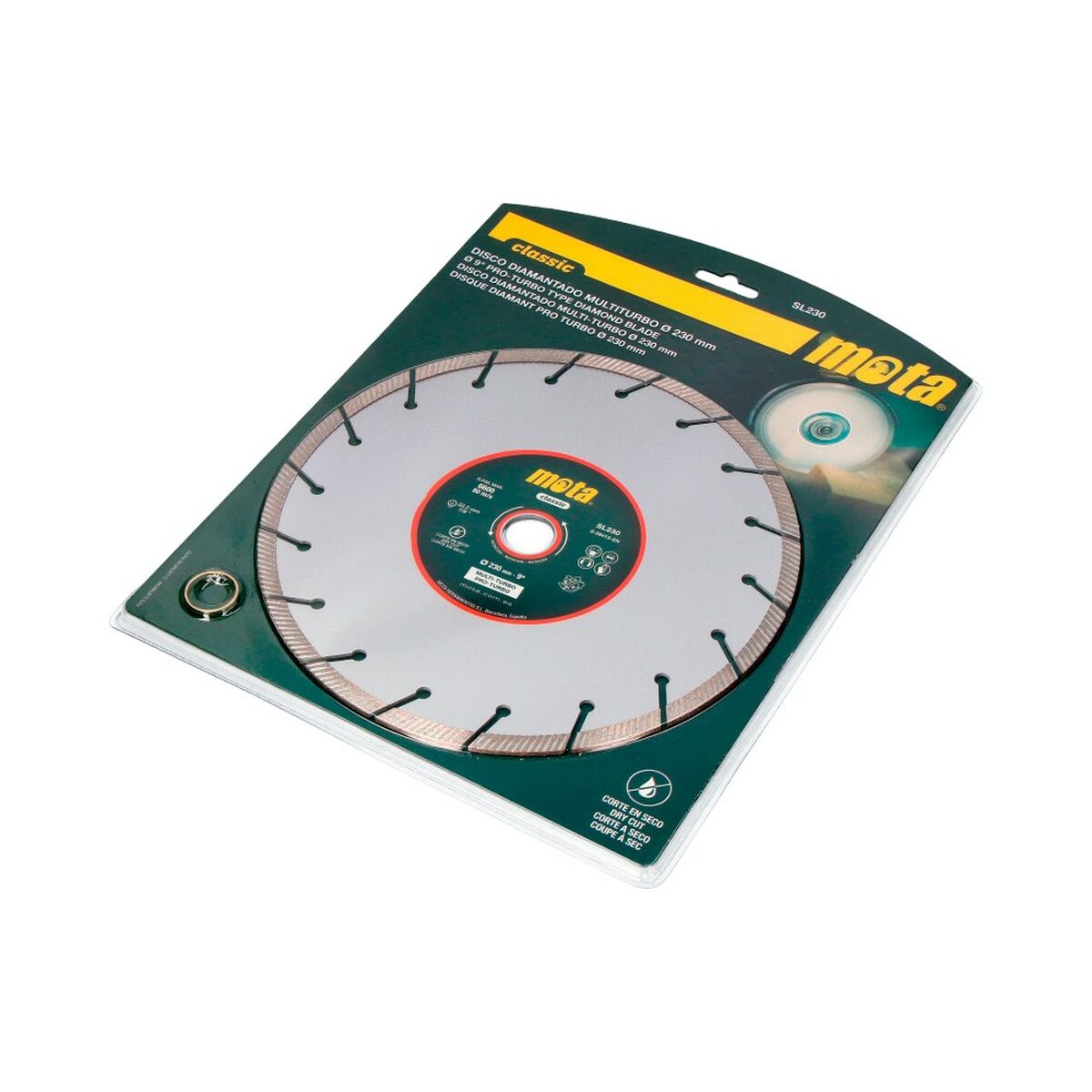 Disco de corte diamantado Mota sl230 Ø 230 mm