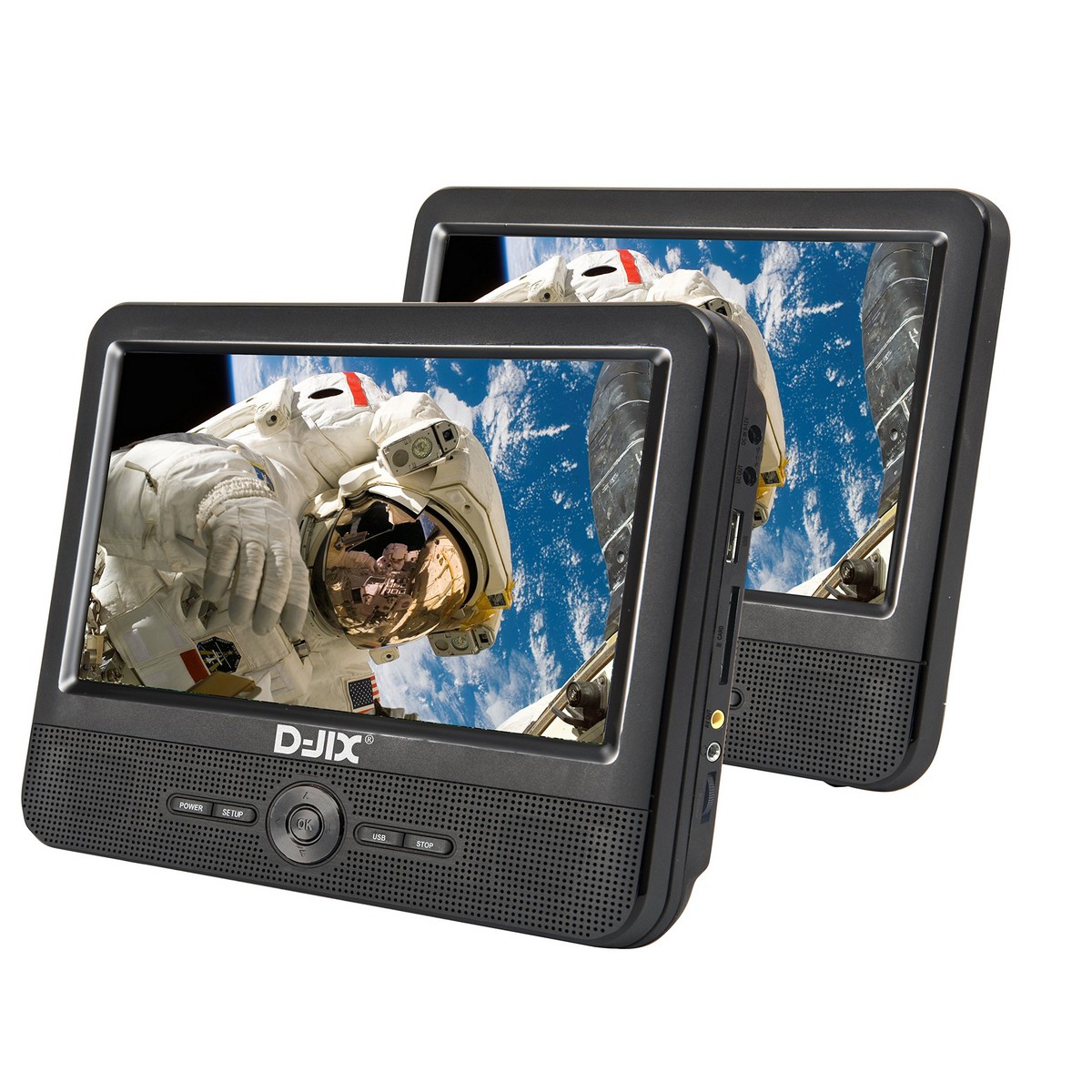 Reproductor de DVD D-JIX PVS 906-50SM 9" 800 x 480 px