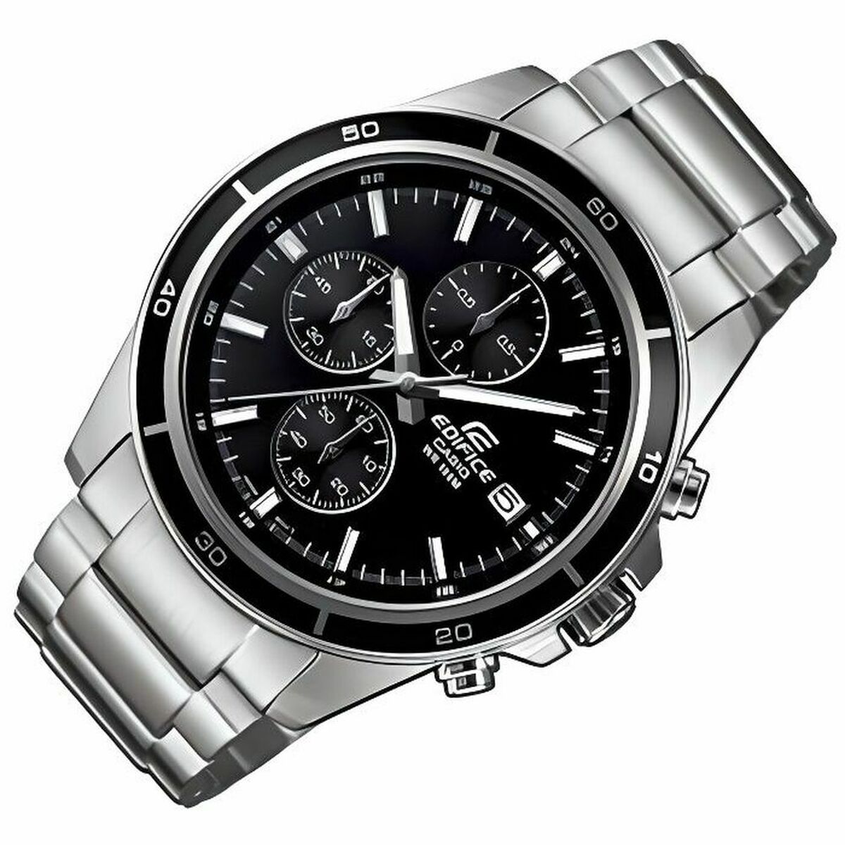 Reloj Hombre Casio EFR-526D-1AVUEF Negro Plateado