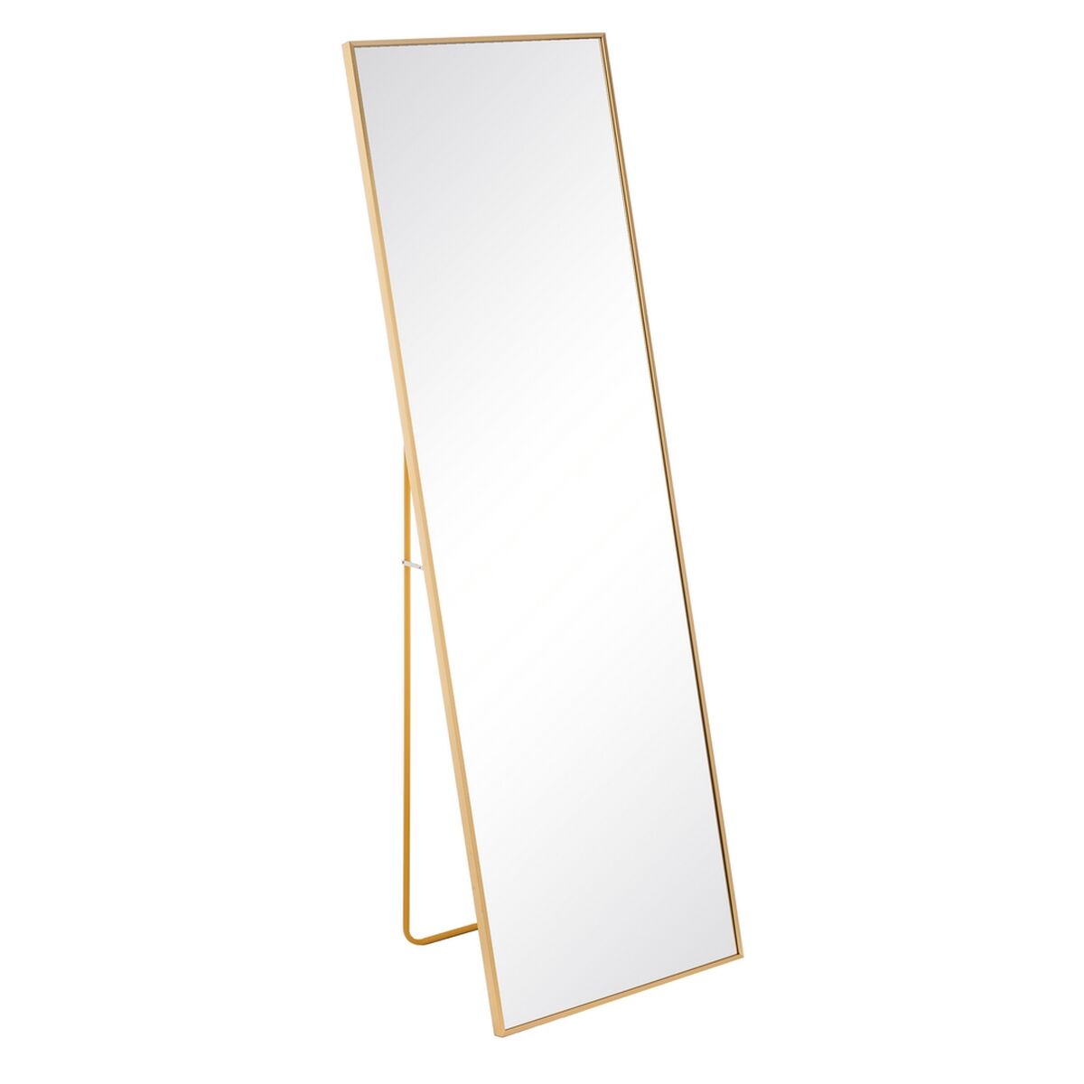 Espejo de pie Dorado Aluminio Cristal 50 x 2,5 x 160 cm