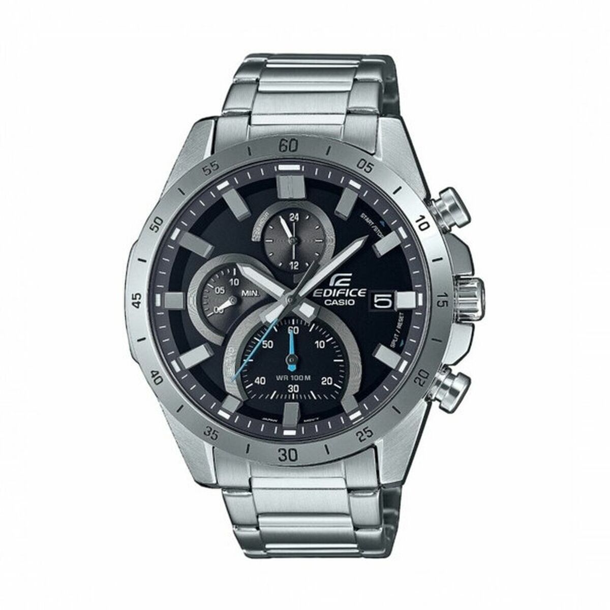 Reloj Hombre Casio 3D INDEXES CHRONOGRAPH - BLACK Negro Plateado (Ø 47 mm)