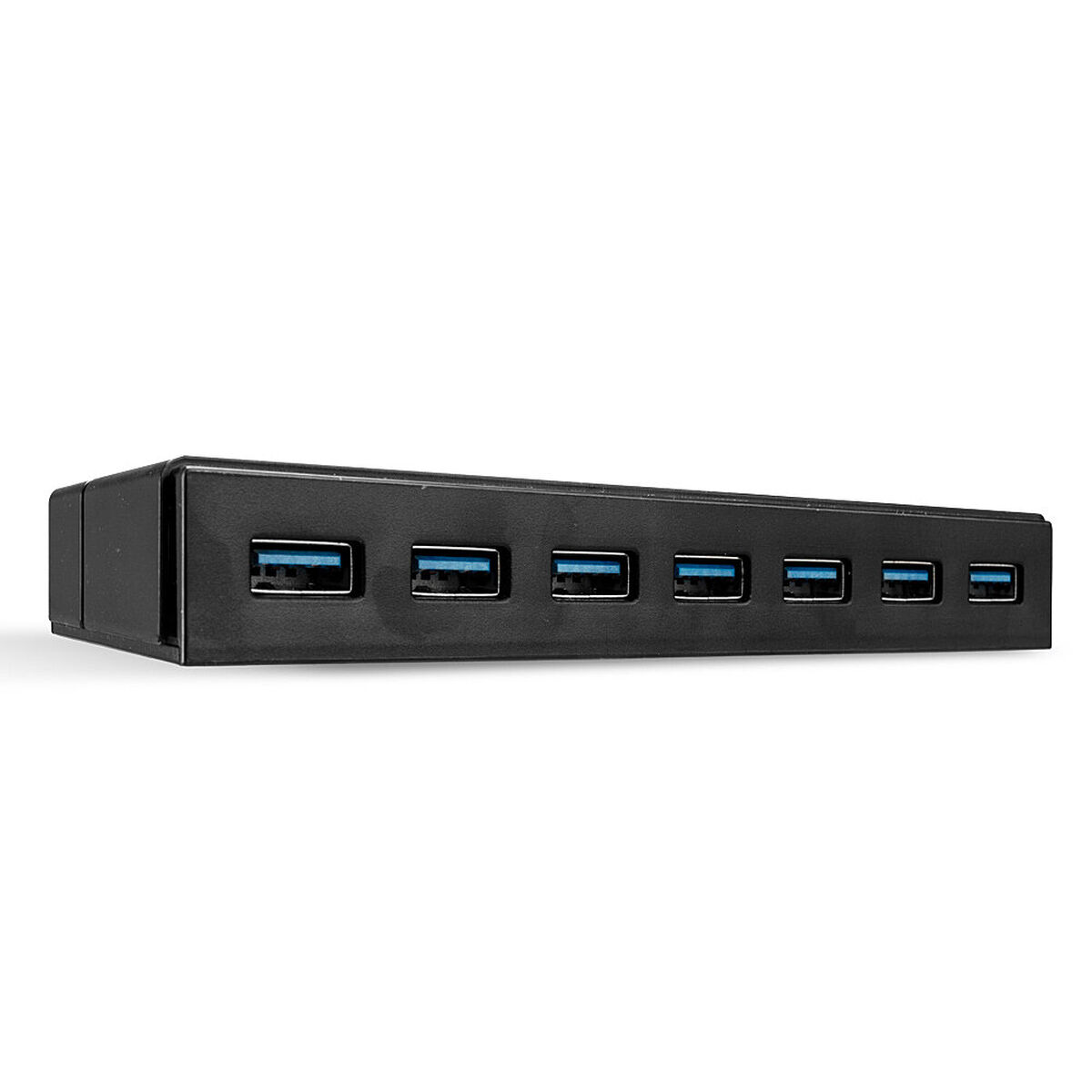 Hub USB LINDY Negro Azul oscuro