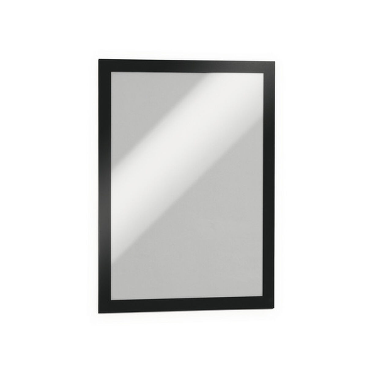 Marco Informativo Durable Negro Transparente Magnético 2 Piezas (2 Unidades)