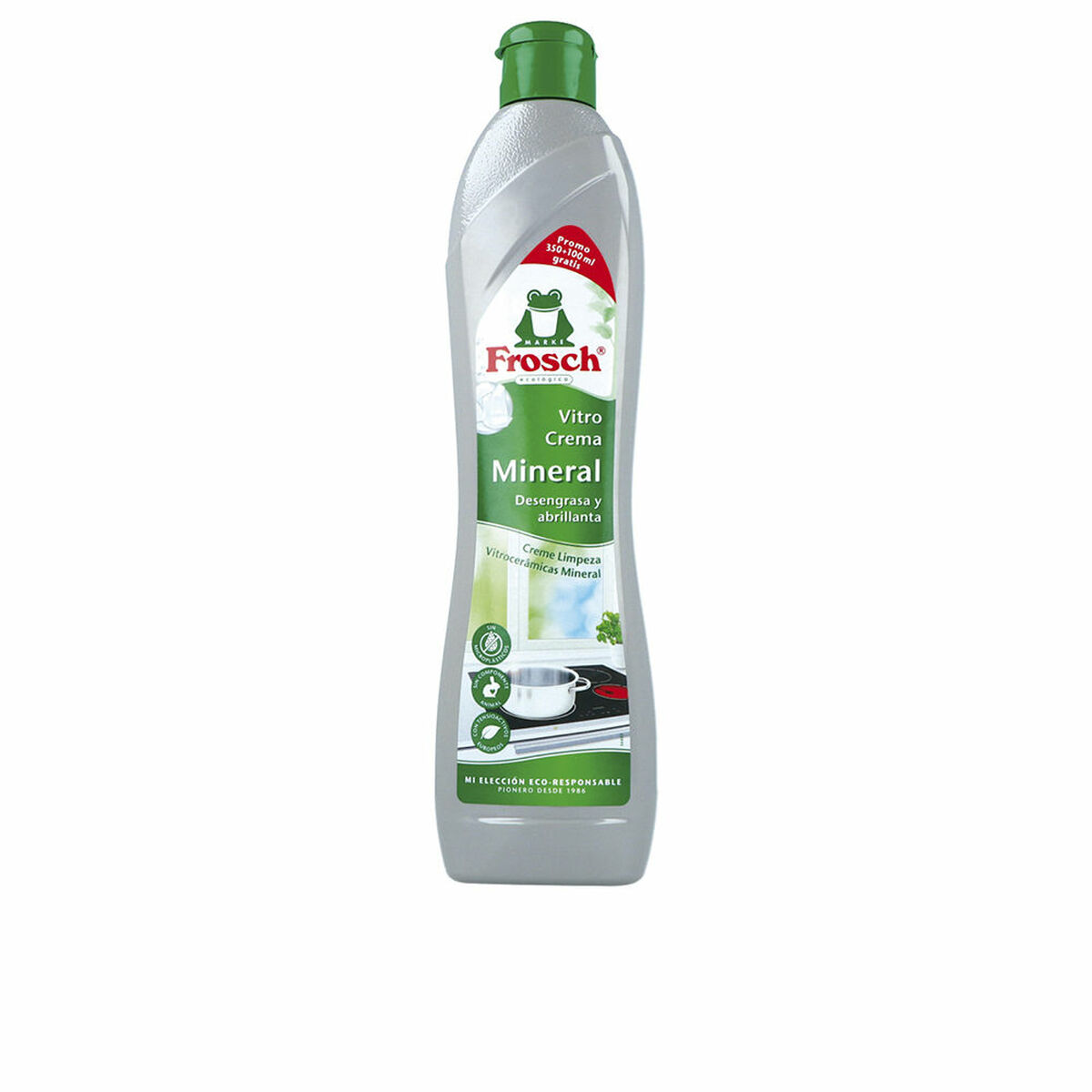 Desengrasante Frosch Vitrocerámica Abrillantador 450 ml