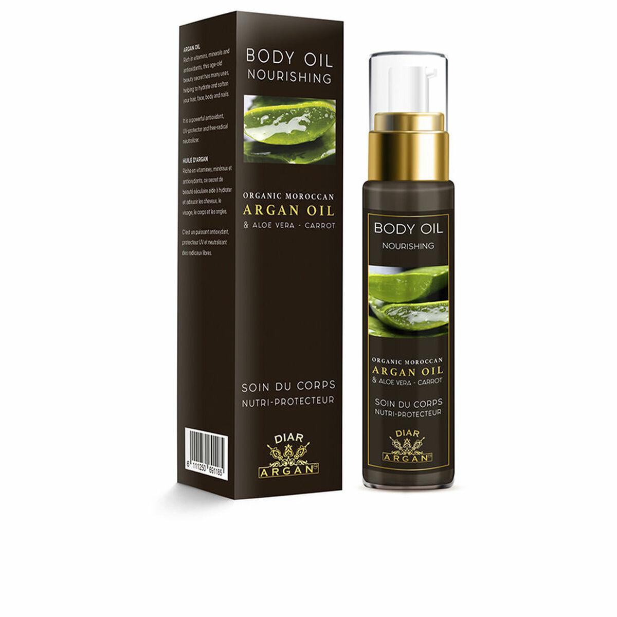 Aceite Corporal Diar Argan Aceite Corporal Nutritivo 50 ml Revitalizador Nutritivo