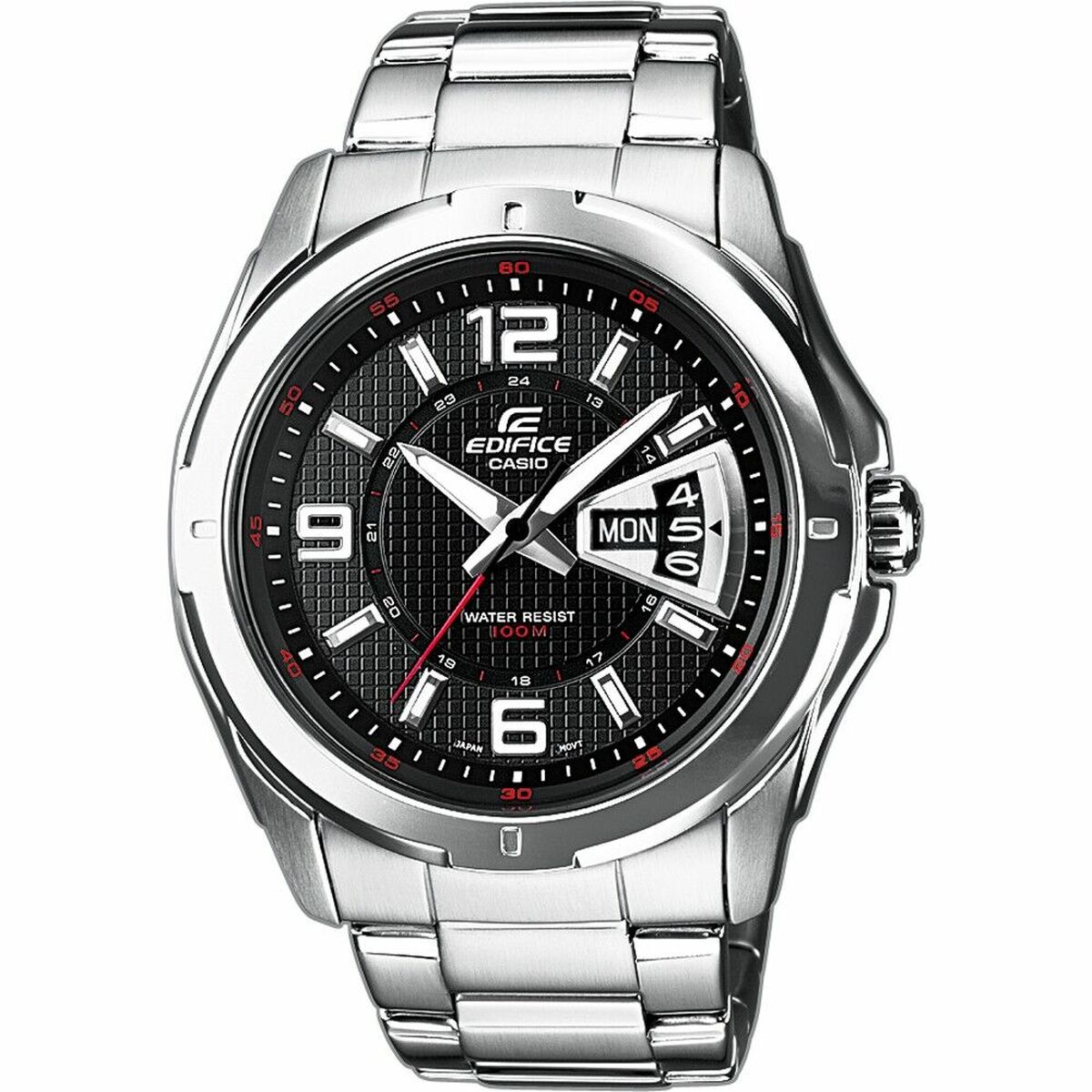 Reloj Hombre Casio CLASSIC DAY DATE - BLACK Negro Plateado (Ø 45 mm)